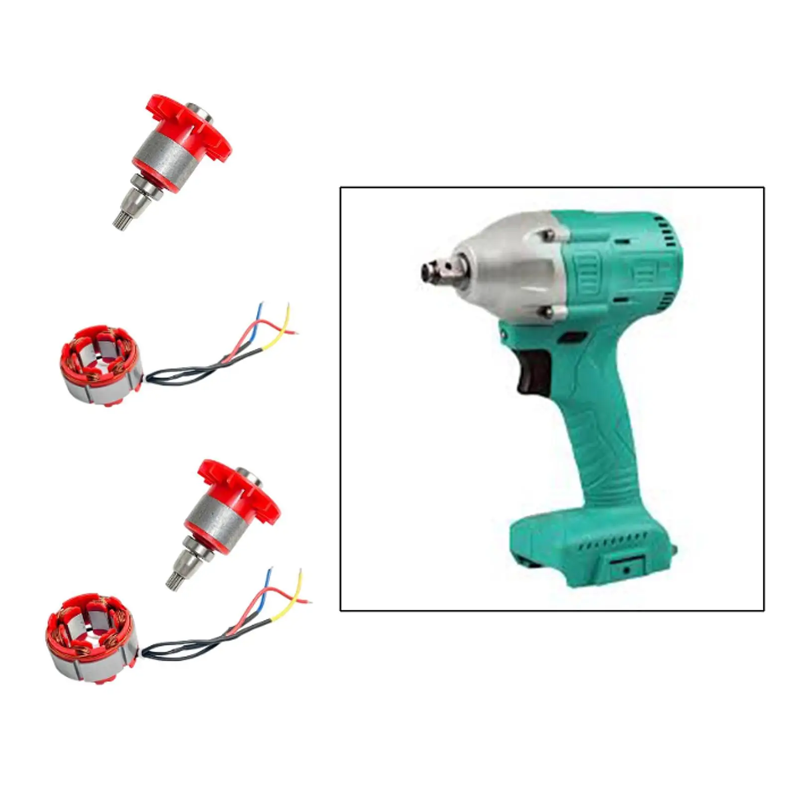 Бесщеточный электрический ключ, статор ротора, простые в установке замены
Бесщеточный электрический ключ, статор ротора, простые в установке замены