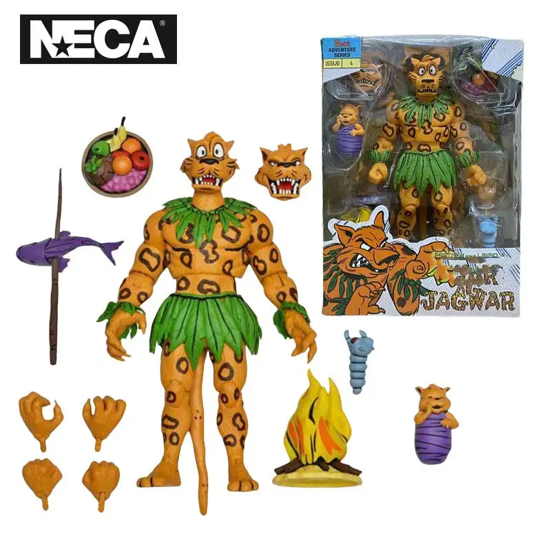 NECA 54250 Toys Teenage Mutant Ninja Turtles TMNT Leopard Jagwar 7" Action Figure Original Anime Doll Model Collection 18 cm
NECA 54250 Toys Teenage Mutant Ninja Turtles TMNT Leopard Jagwar 7" Action Figure Original Anime Doll Model Collection 18 cm