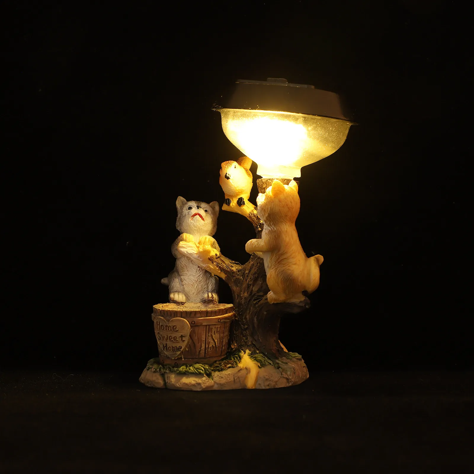 Solar Cat Statue Resin Durable Garden Decor Safe Outdoor Yard Park Glowing Animal Light Cartoon Housewarming Gift Solar Powered
Solar Cat Statue Resin Durable Garden Decor Safe Outdoor Yard Park Glowing Animal Light Cartoon Housewarming Gift Solar Powered