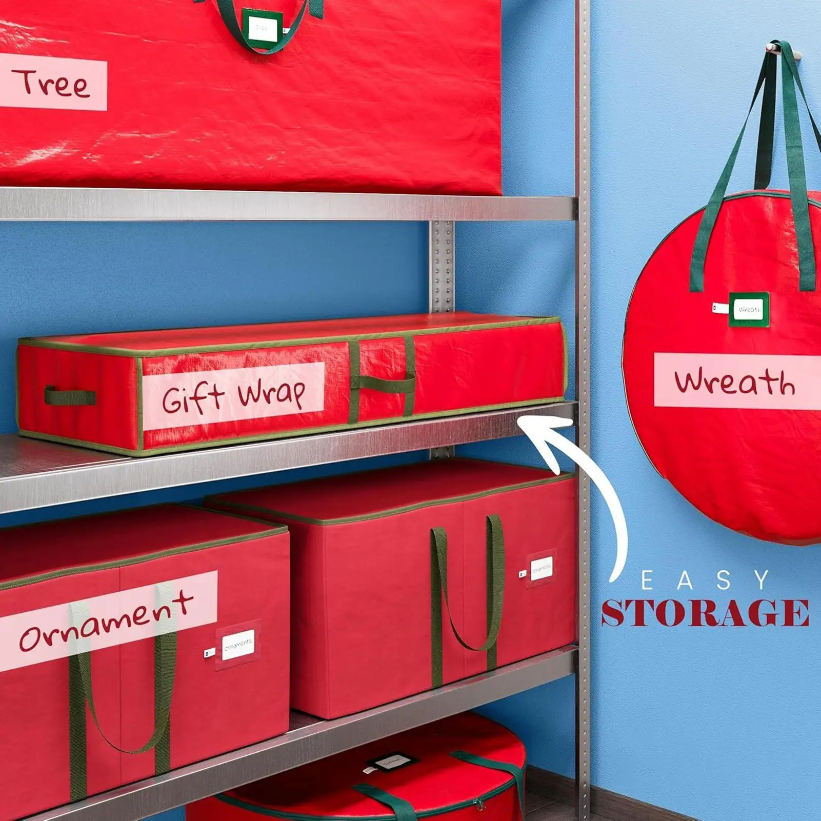 Коробка для хранения оберточной бумаги с гибкими перегородками, органайзер для упаковочной бумаги на Рождество для гостиной, спальни, шкафа, рулонов
Коробка для хранения оберточной бумаги с гибкими перегородками, органайзер для упаковочной бумаги на Рождество для гостиной, спальни, шкафа, рулонов