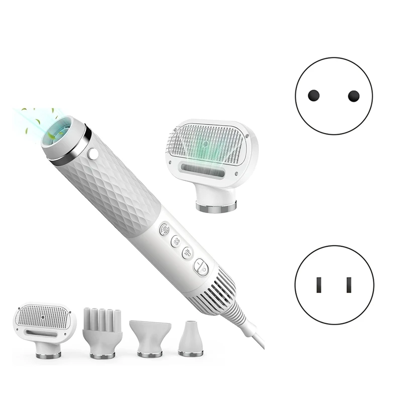 Dog Hair Dryer 5 In 1 Handheld Dog Dryer Pet Dog Blow Dryer With Temperature Adjustment For Home Travel US Plug
Dog Hair Dryer 5 In 1 Handheld Dog Dryer Pet Dog Blow Dryer With Temperature Adjustment For Home Travel US Plug