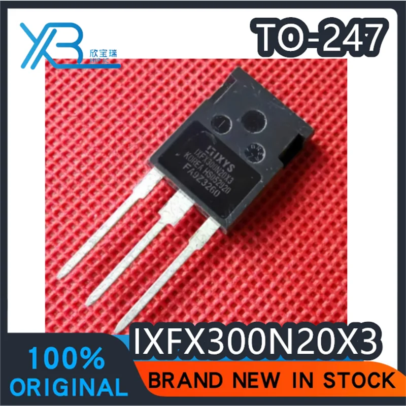 (1/20 pieces) IXFX300N20X3 Original spot IXFX300N20 TO-247 MOS field effect tube 200V 300A Spot delivery fast
(1/20 pieces) IXFX300N20X3 Original spot IXFX300N20 TO-247 MOS field effect tube 200V 300A Spot delivery fast