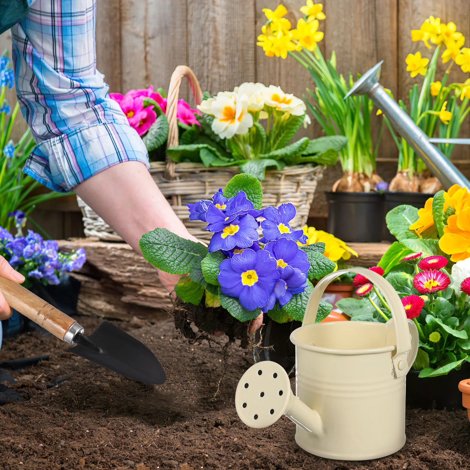 Small Watering Can Beige Long Spout Garden Tools Set for Plants Hand Cans Balcony Indoor Flower Pot Trowel Mini Watering Kettle
Small Watering Can Beige Long Spout Garden Tools Set for Plants Hand Cans Balcony Indoor Flower Pot Trowel Mini Watering Kettle