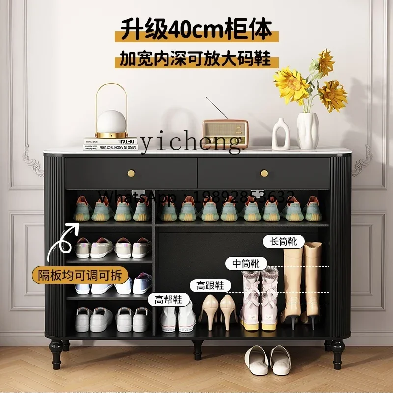 X-27 light luxury shoe cabinet home door indoor entry Internet celebrity black high-end entrance cabinet integrated
X-27 light luxury shoe cabinet home door indoor entry Internet celebrity black high-end entrance cabinet integrated