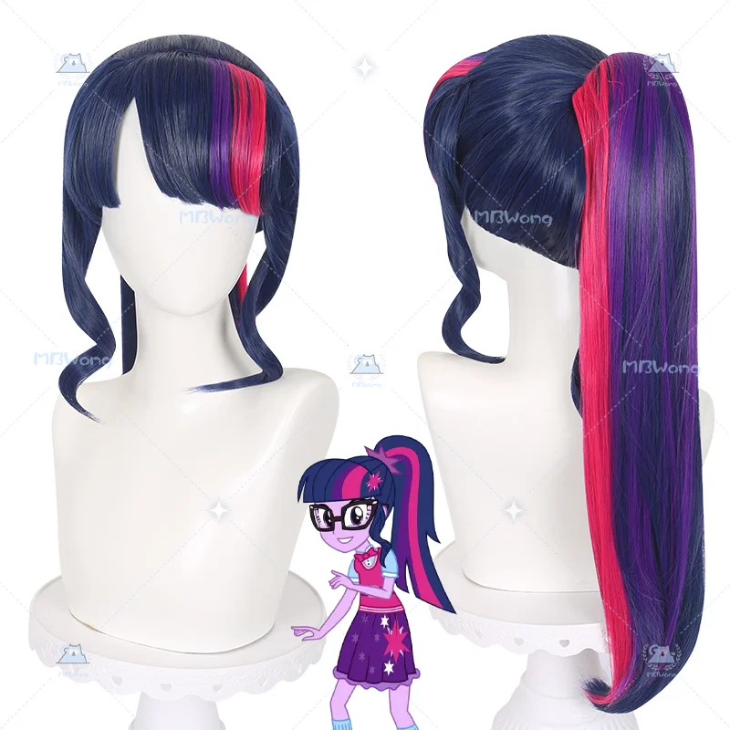Anime Twilight Sparkle Cosplay Wig Prop Princess Twilight Sparkle Human Wig Role Play Outfit For Hallowmas Party Adult Women
Anime Twilight Sparkle Cosplay Wig Prop Princess Twilight Sparkle Human Wig Role Play Outfit For Hallowmas Party Adult Women