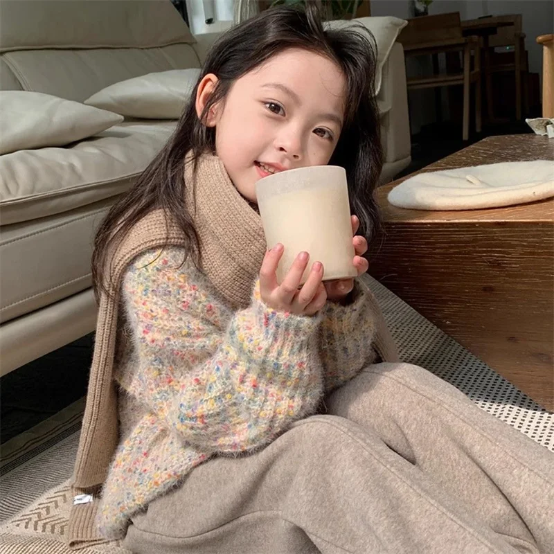 Girls Sweater Wool Coat Kids Tops Knitting 2023 Christmas Thicken Warm Winter Autumn Toddler Cottons Pullover Children's Clothin
Girls Sweater Wool Coat Kids Tops Knitting 2023 Christmas Thicken Warm Winter Autumn Toddler Cottons Pullover Children's Clothin