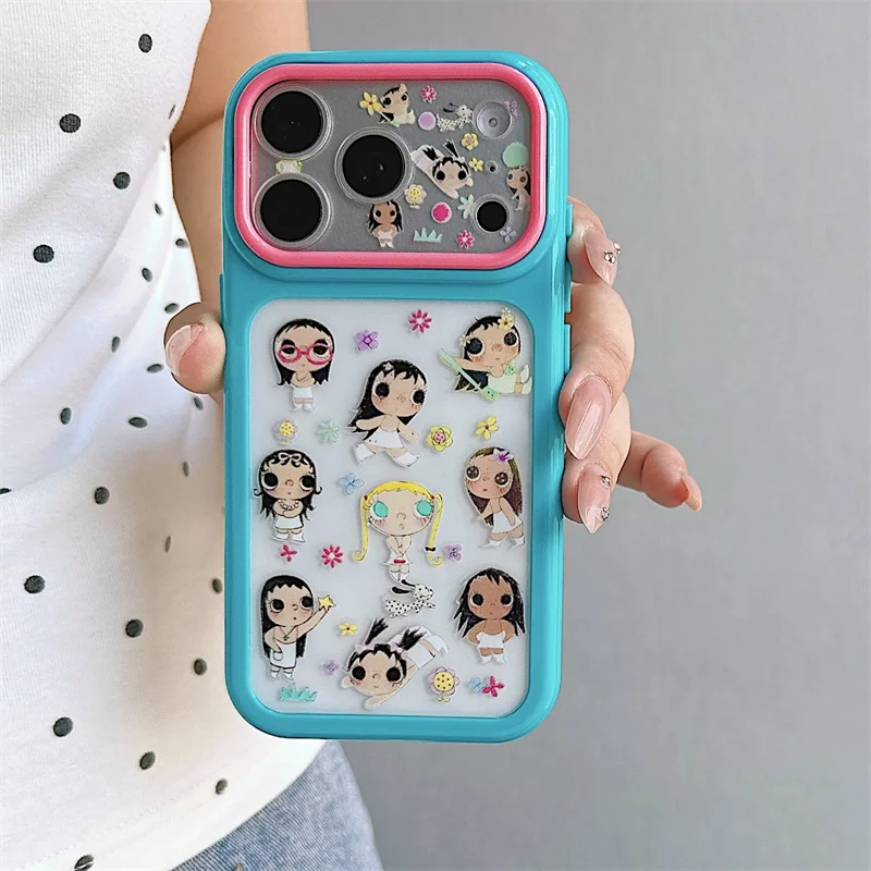 Fashion Cartoon Flower Girl Phone Case For iPhone 17 Pro 16 15 Pro Max Protective Cover Shockproof Lovely Cases For iPhone 17 Pr
Fashion Cartoon Flower Girl Phone Case For iPhone 17 Pro 16 15 Pro Max Protective Cover Shockproof Lovely Cases For iPhone 17 Pr