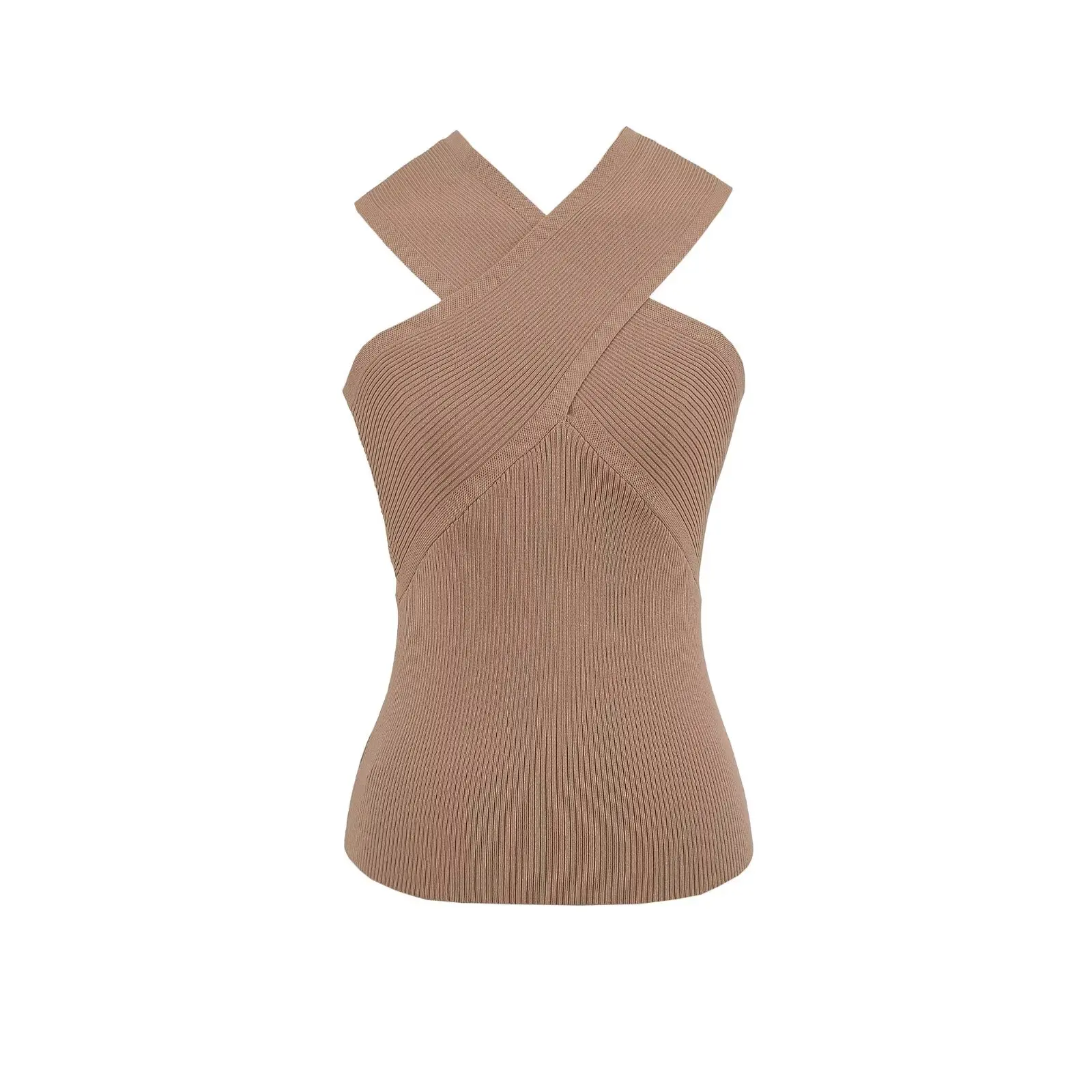 Сексуальный вязаный жилет Cross Ne Hanging, женская летняя новая утягивающая верхняя одежда, уличный однотонный лоскутный топ
Сексуальный вязаный жилет Cross Ne Hanging, женская летняя новая утягивающая верхняя одежда, уличный однотонный лоскутный топ