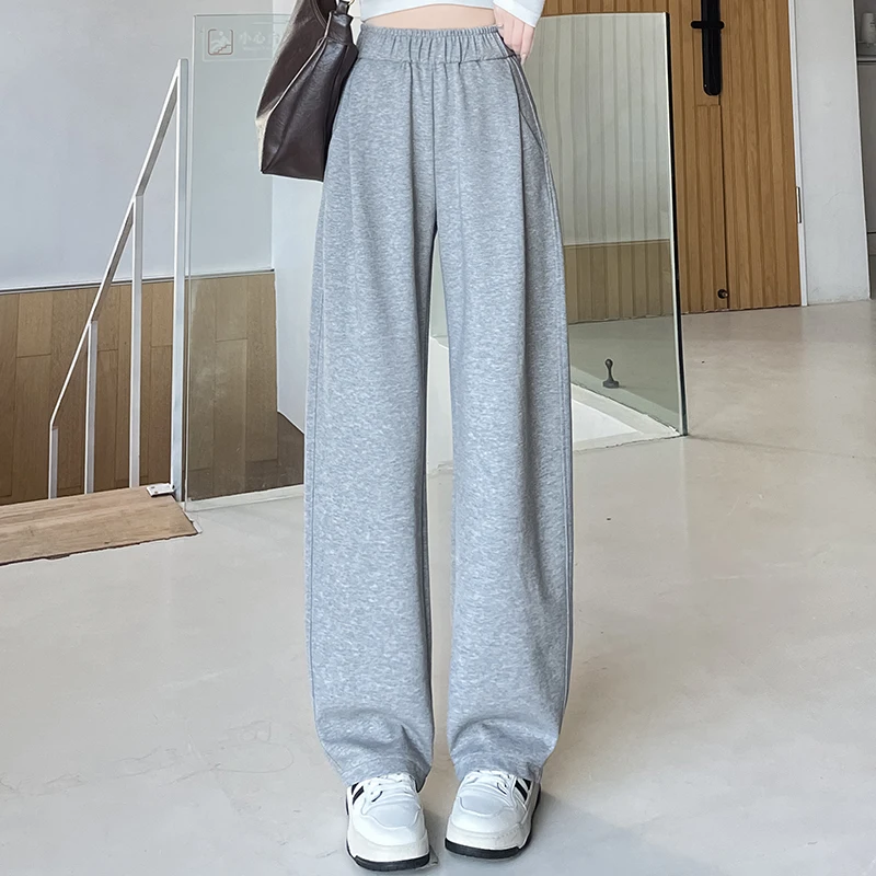 Spring New Style 2025 Grey Wide Leg Pants Sports Bent Knife Pants Banana Pants High Waist Sickle Pants Casual Loose Pants M-5XL
Spring New Style 2025 Grey Wide Leg Pants Sports Bent Knife Pants Banana Pants High Waist Sickle Pants Casual Loose Pants M-5XL