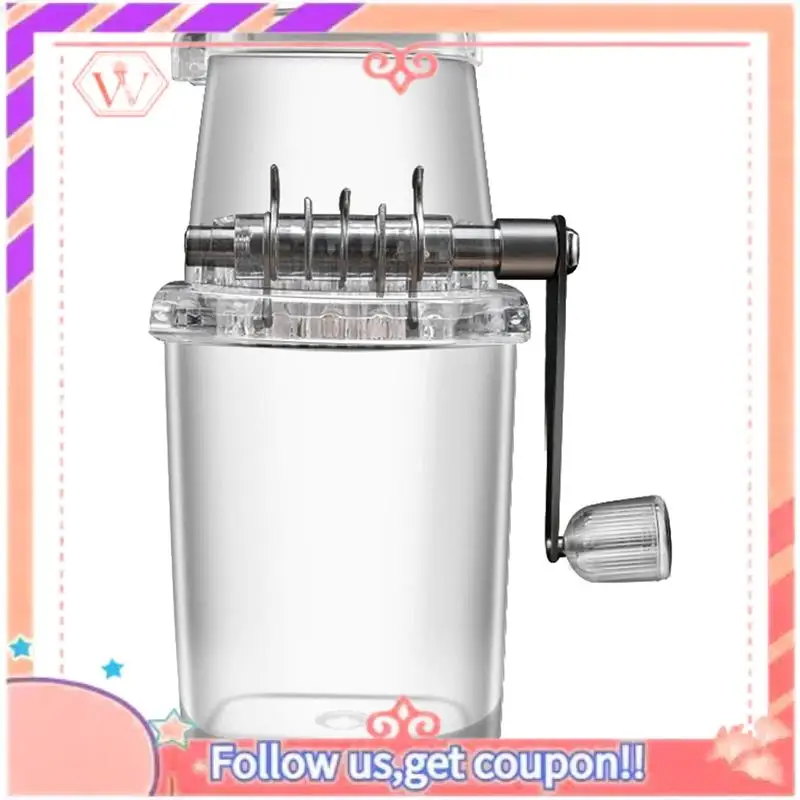 Upgraded Ice Crusher Manual Ice Crusher Machine1.25L Ice Grinder Ice Cube Drinks Chopper,Household Necessities,Summer Need
Upgraded Ice Crusher Manual Ice Crusher Machine1.25L Ice Grinder Ice Cube Drinks Chopper,Household Necessities,Summer Need
