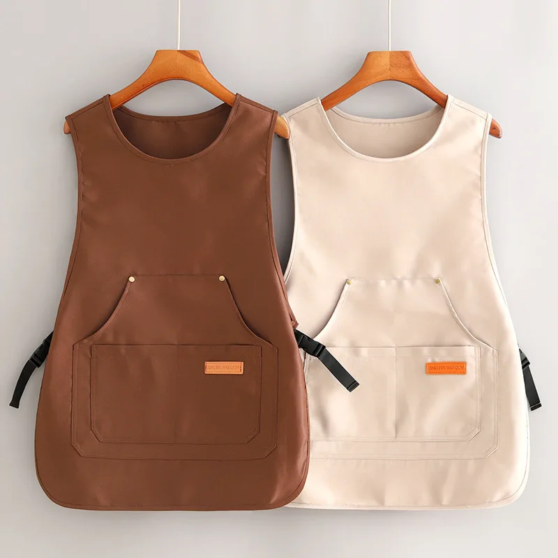 Durable Polyester Work Vest Apron for Women- Adjustable Kitchen Cooking Uniform with Customizable Printing Restaurant Waistcoat
Durable Polyester Work Vest Apron for Women- Adjustable Kitchen Cooking Uniform with Customizable Printing Restaurant Waistcoat