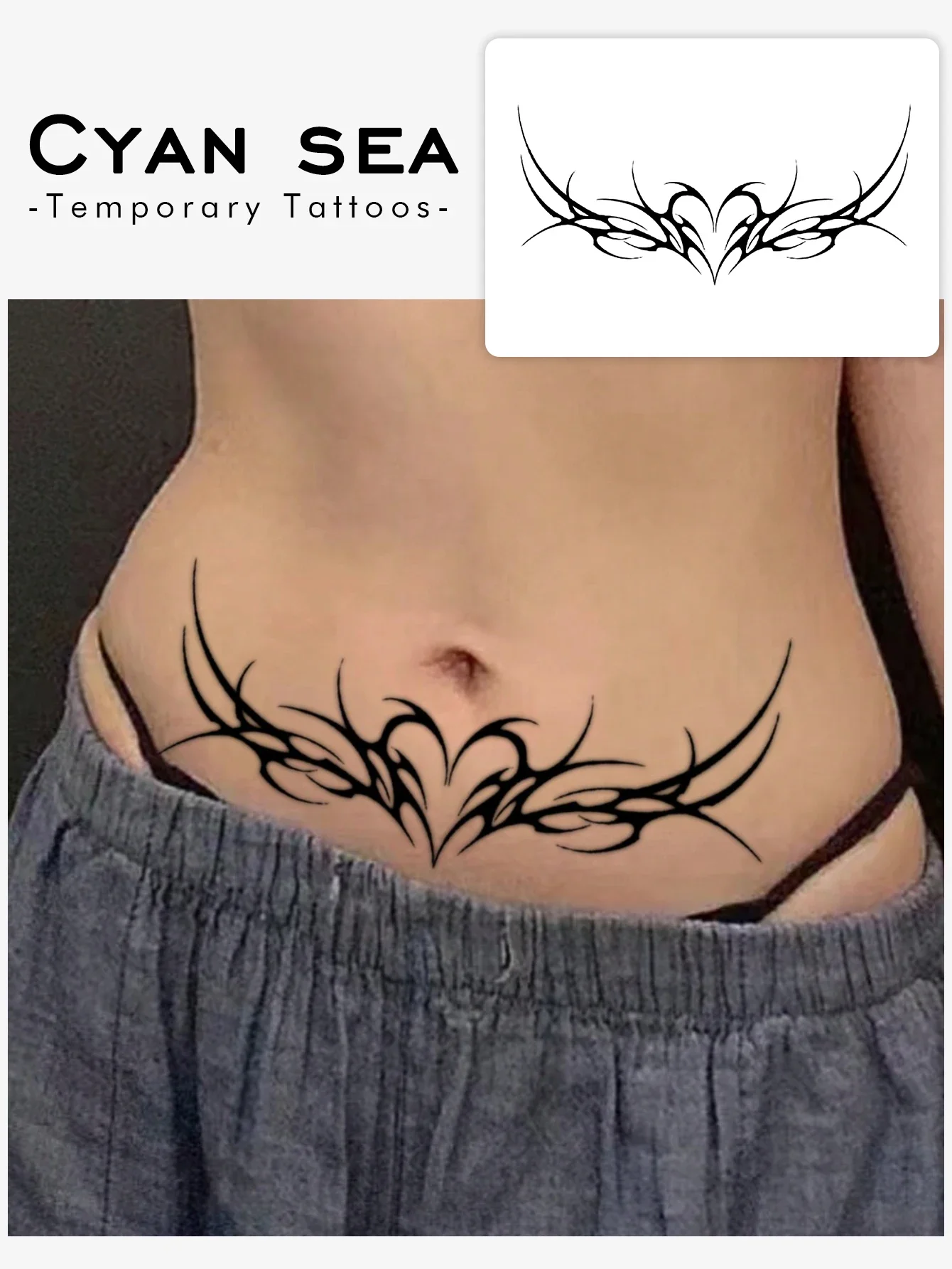 1pc Pvc Waterproof & Sweatproof Temporary Tattoo Sticker For European And American Style Ins Enchanting Girl Elf Hearts, Flowers & Wings Printed, Fashionable And Cool, Suitable For Daily Use By People
1pc Pvc Waterproof & Sweatproof Temporary Tattoo Sticker For European And American Style Ins Enchanting Girl Elf Hearts, Flowers & Wings Printed, Fashionable And Cool, Suitable For Daily Use By People
