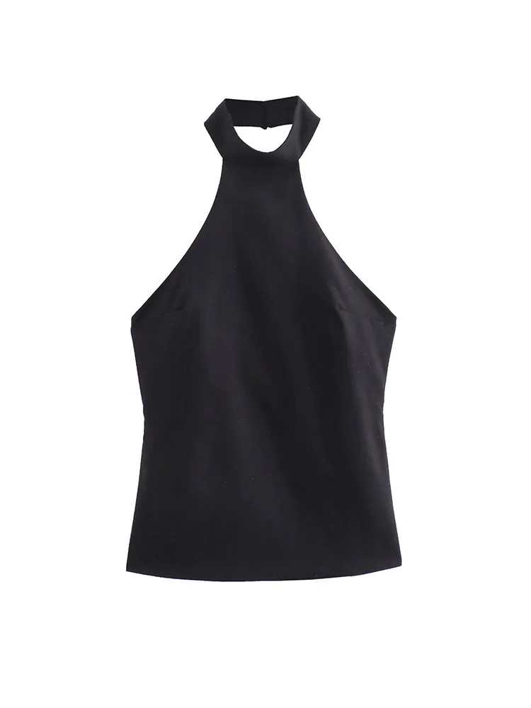 2024 New Women Summer Camis Tank Tops Fashion Sexy Solid Backless Halter Female ELegant Street Top Clothing
2024 New Women Summer Camis Tank Tops Fashion Sexy Solid Backless Halter Female ELegant Street Top Clothing