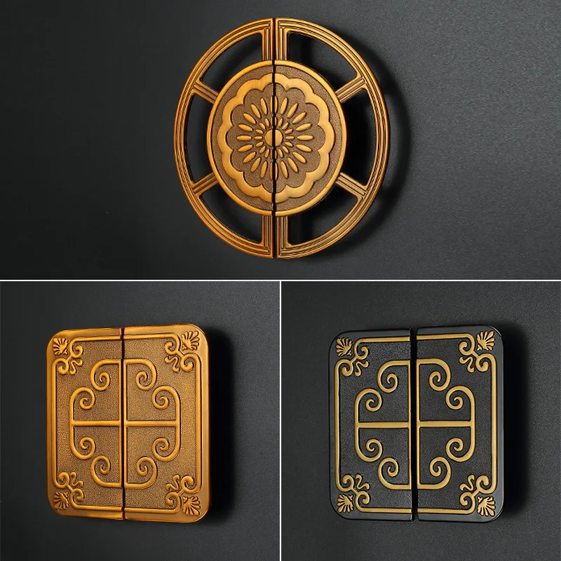 New Chinese style wardrobe door handle imitation antique copper cabinet handle, cabinet door handle, drawer hardware
New Chinese style wardrobe door handle imitation antique copper cabinet handle, cabinet door handle, drawer hardware
