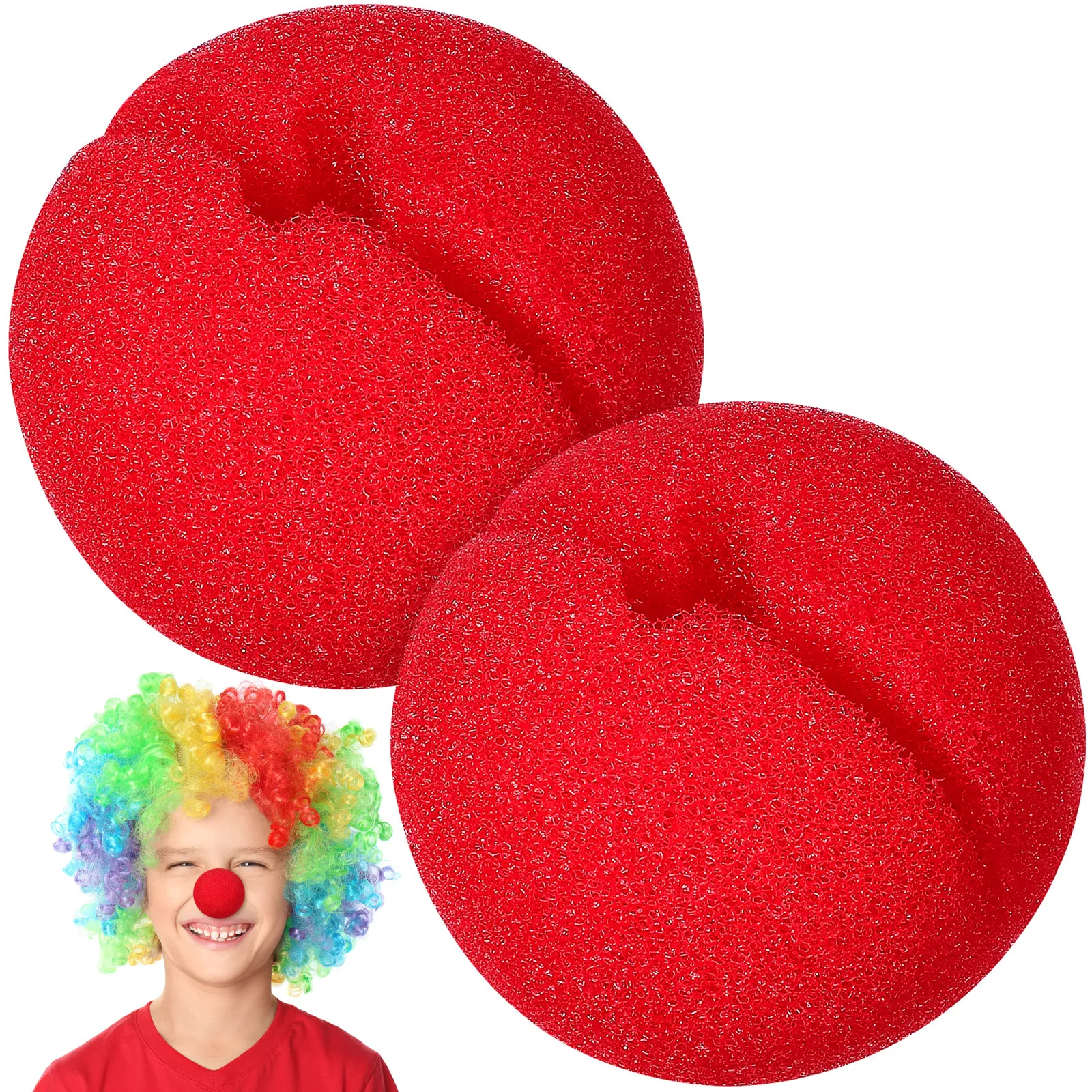 Red Clown Nose One Size Lightweight Comfortable Halloween Cosplay Costume Party Carnival Masquerade Accessory Red Clown Nose
Red Clown Nose One Size Lightweight Comfortable Halloween Cosplay Costume Party Carnival Masquerade Accessory Red Clown Nose