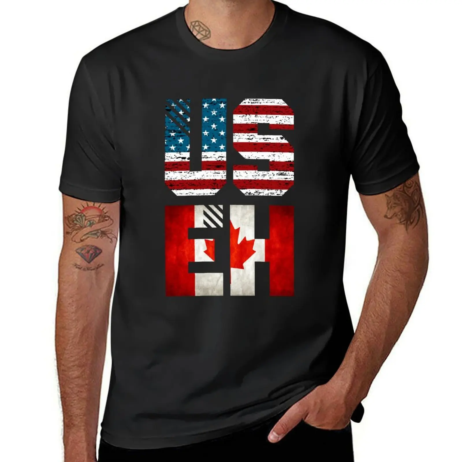 Canadian American || US EH T-Shirt anime tshirt Luxury man anime vintage anime shirt workout shirts for men
Canadian American || US EH T-Shirt anime tshirt Luxury man anime vintage anime shirt workout shirts for men