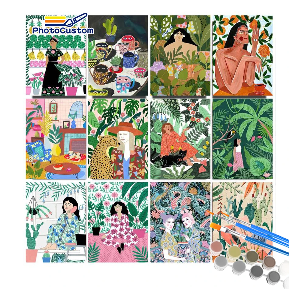 PhotoCustom Painting By Number On Canvas Figure Painting For Adults Kit Picture Acrylic Paint Coloring By Number Home Decor Gift
PhotoCustom Painting By Number On Canvas Figure Painting For Adults Kit Picture Acrylic Paint Coloring By Number Home Decor Gift