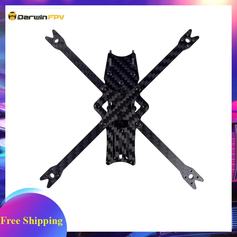 DarwinFPV BabyApe V2 Frame 3Inch 143mm Wheelbase True X Quadcopter 3K Carbon Fiber Frame Kit Toothpick
DarwinFPV BabyApe V2 Frame 3Inch 143mm Wheelbase True X Quadcopter 3K Carbon Fiber Frame Kit Toothpick