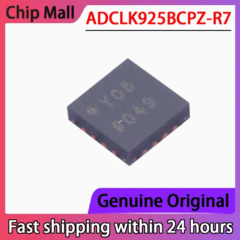 1 шт. ADCLK925BCPZ-R7 ADCLK925BCPZ с маркировкой YOB, корпус LFCSP-16, новый буферный чип для часов, в наличии
1 шт. ADCLK925BCPZ-R7 ADCLK925BCPZ с маркировкой YOB, корпус LFCSP-16, новый буферный чип для часов, в наличии