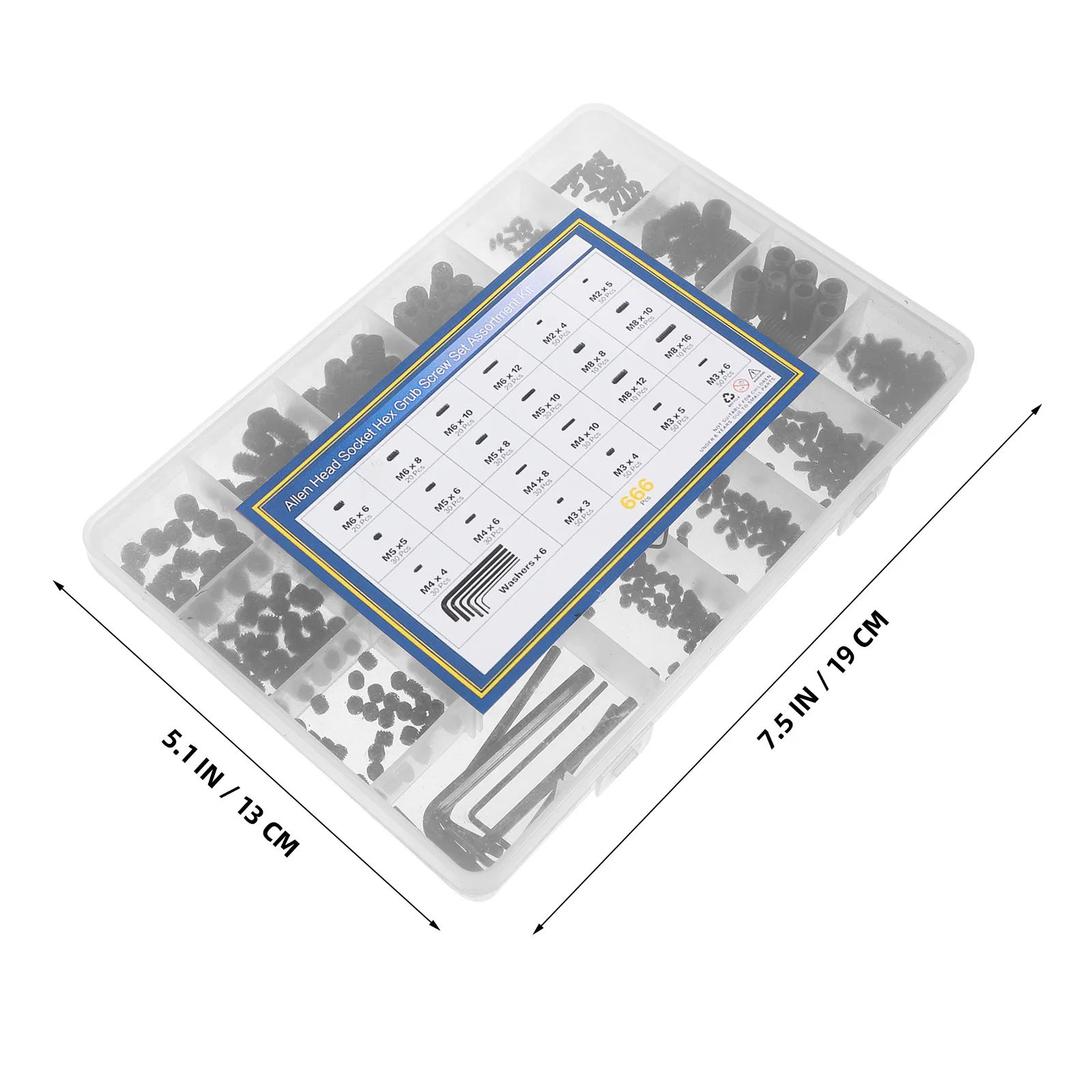 Screw Set Hexagonal Screws Assortment Kit for Repairment Door Handles Bathroom Drawer Grub Sleeves
Screw Set Hexagonal Screws Assortment Kit for Repairment Door Handles Bathroom Drawer Grub Sleeves