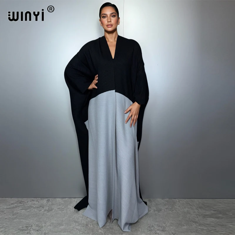WINYI winter maxi Pleated dress Africa Cardigan holiday cloak ملابس شتويه muslim open front coat abaya dubai luxury
WINYI winter maxi Pleated dress Africa Cardigan holiday cloak ملابس شتويه muslim open front coat abaya dubai luxury