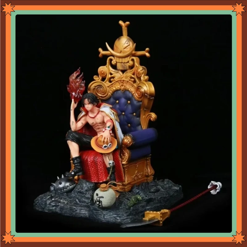 30cm Ace Sit On The Throne Resonance Series Anime Figure Model Statue Collection Desktop Decoration Ornament Toys Gift
30cm Ace Sit On The Throne Resonance Series Anime Figure Model Statue Collection Desktop Decoration Ornament Toys Gift