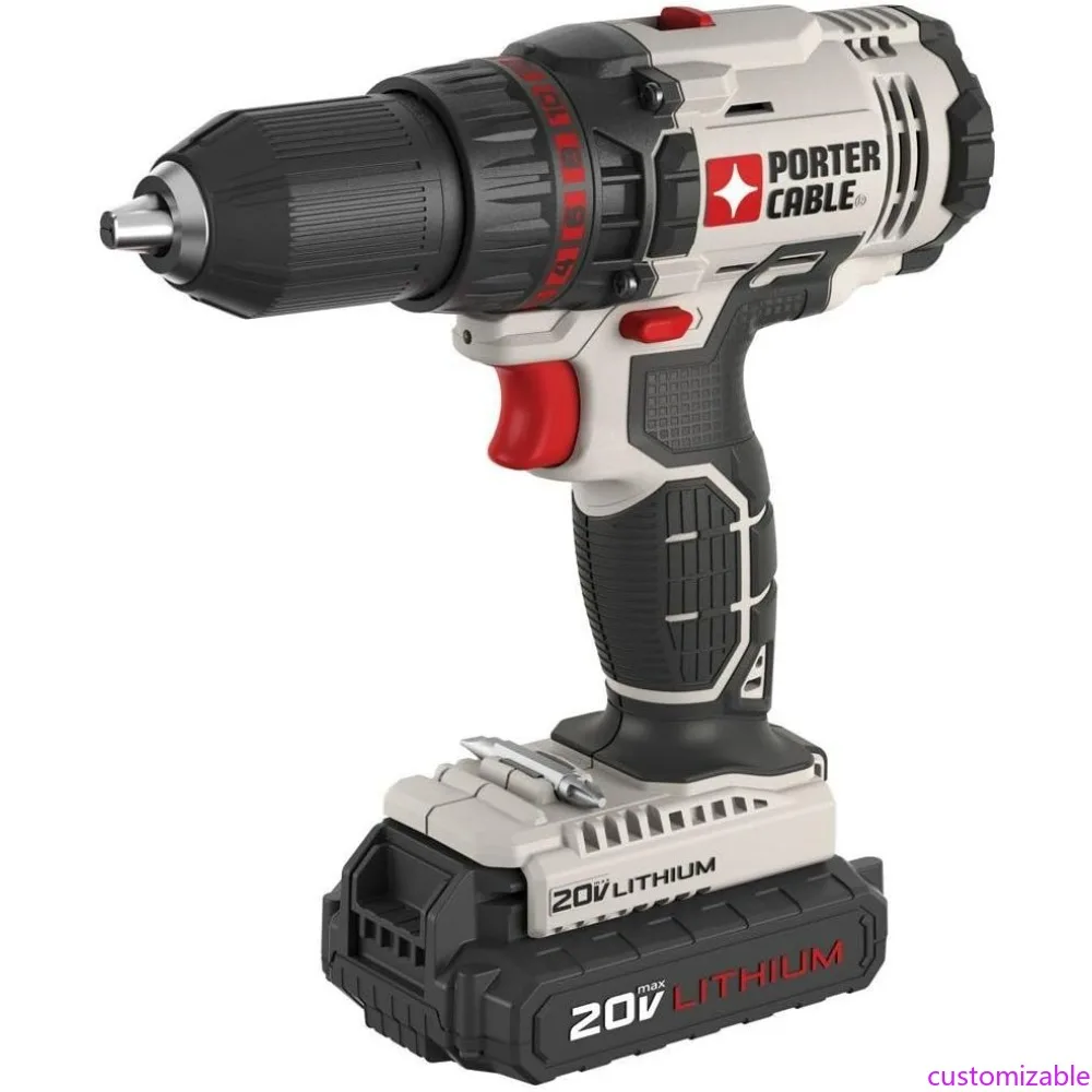 20V MAX Cordless 1/2-Inch Drill/Driver by PORTER-CABLE, Tool Only
20V MAX Cordless 1/2-Inch Drill/Driver by PORTER-CABLE, Tool Only