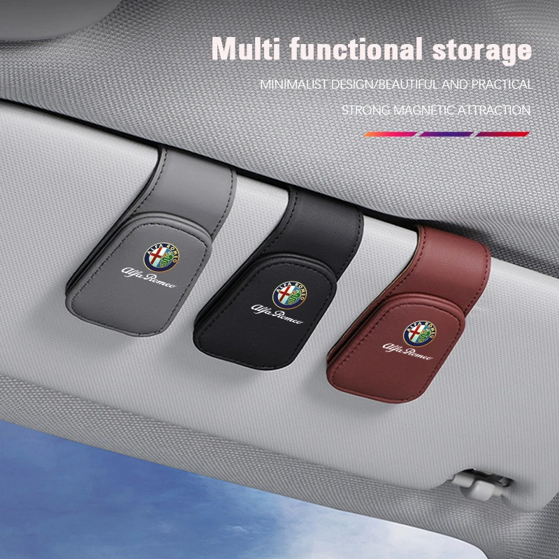 Car Interior Glasses Clip Sunshade Storage Brace Auto Accessories For Alfa Romeo Giulietta Mito 159 Giulia Stelvio 156 147 Brera
Car Interior Glasses Clip Sunshade Storage Brace Auto Accessories For Alfa Romeo Giulietta Mito 159 Giulia Stelvio 156 147 Brera