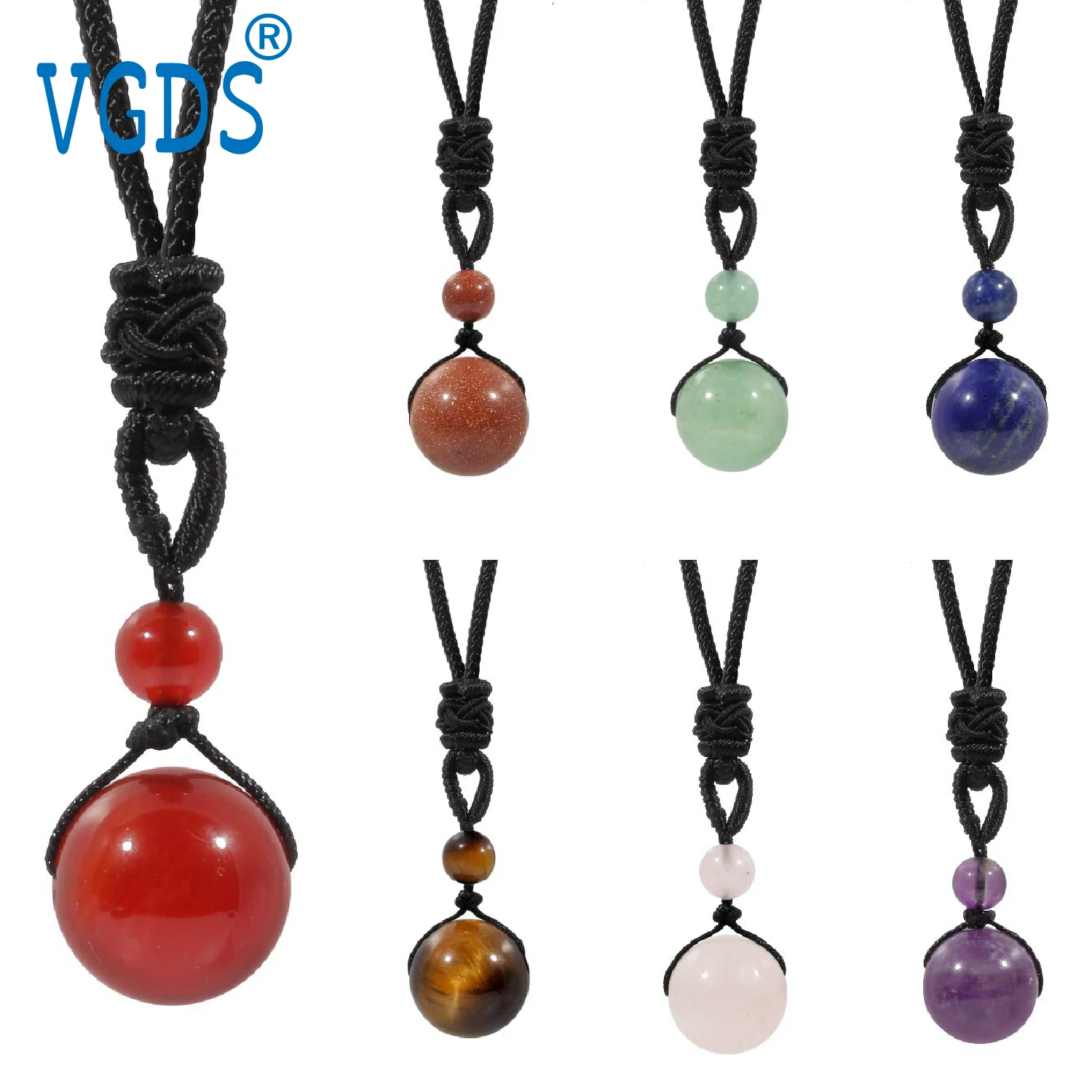 Reiki Stone Natural Crystal Quartz Lucky Bead Round Ball Healing Energy Charms Pendants Necklaces Men Women Making Jewelry Gifts
Reiki Stone Natural Crystal Quartz Lucky Bead Round Ball Healing Energy Charms Pendants Necklaces Men Women Making Jewelry Gifts