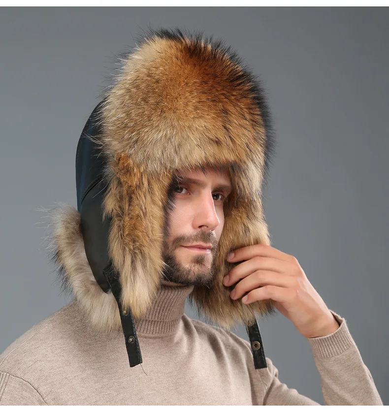 Мужская зимняя шапка-траппер из натурального лисьего меха — теплая и ветрозащитная с ушками для приключений на свежем воздухе
Мужская зимняя шапка-траппер из натурального лисьего меха — теплая и ветрозащитная с ушками для приключений на свежем воздухе