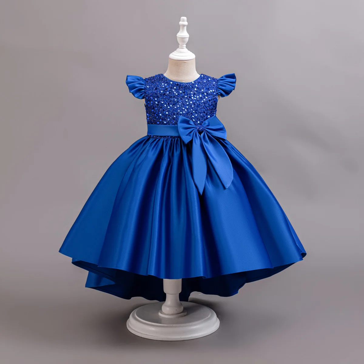 Girls' Princess Dress Satin Fabric Bow Waist Floor - Length Train Puffy Tulle Skirt Elegant Party Soft Shiny Luxurious Design
Girls' Princess Dress Satin Fabric Bow Waist Floor - Length Train Puffy Tulle Skirt Elegant Party Soft Shiny Luxurious Design