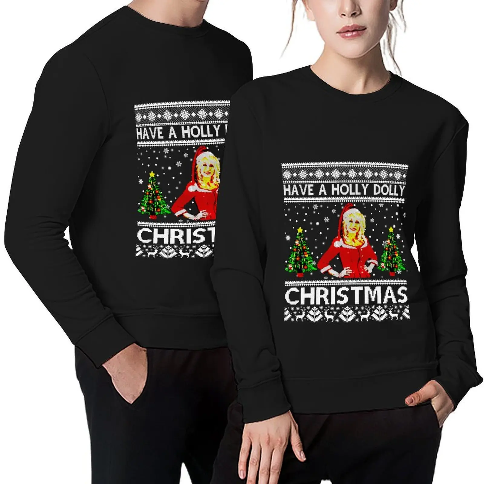 Retro Have A Holly Dolly Christmas Parton's Music Pullover autumn winter clothes men's sweatshirt
Retro Have A Holly Dolly Christmas Parton's Music Pullover autumn winter clothes men's sweatshirt