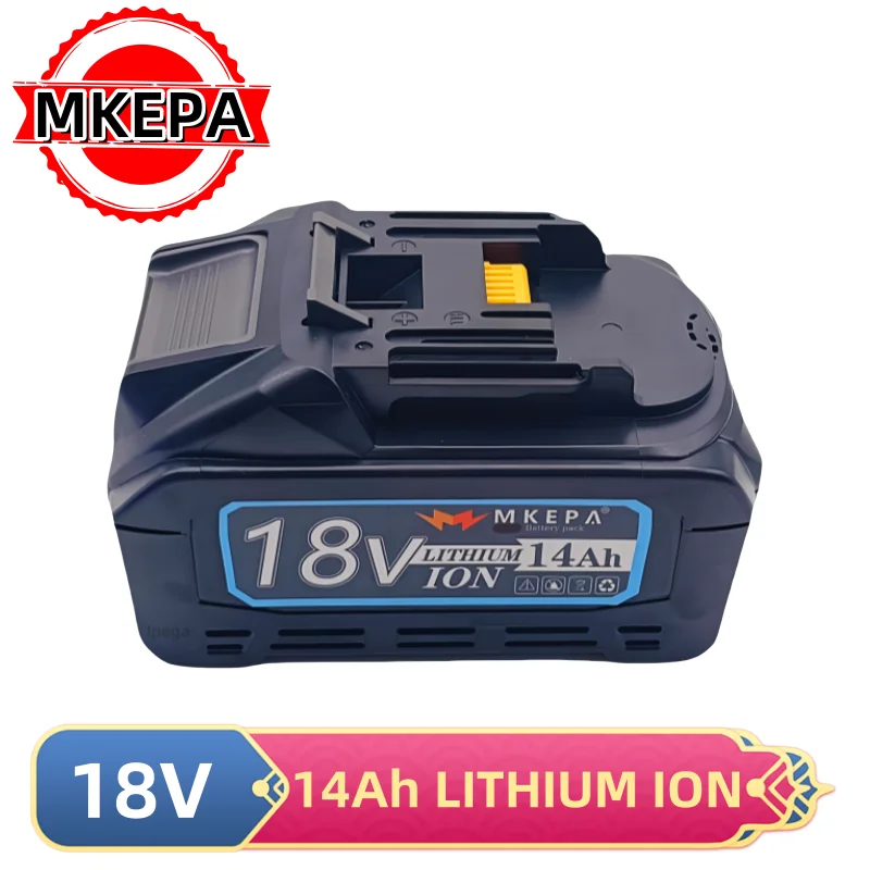 18V 14AH For Makita 18V 21700 Battery lpega Power Tools Li-ion Replacement LXT BL1850 BL1840 for 18 V Screwdriver with bms
18V 14AH For Makita 18V 21700 Battery lpega Power Tools Li-ion Replacement LXT BL1850 BL1840 for 18 V Screwdriver with bms