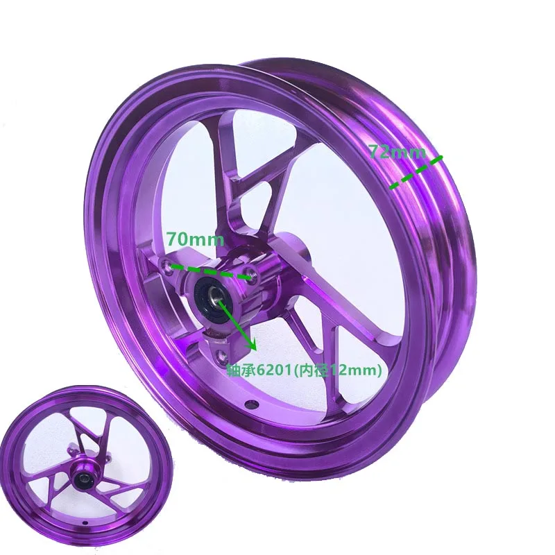Universal 10*2.15 Motorcycle Disc-brake Aluminum Alloy Front Wheel Rims For CygnusX BWS RSZ Little Monkey M3 M5 Niu Ninebot
Universal 10*2.15 Motorcycle Disc-brake Aluminum Alloy Front Wheel Rims For CygnusX BWS RSZ Little Monkey M3 M5 Niu Ninebot