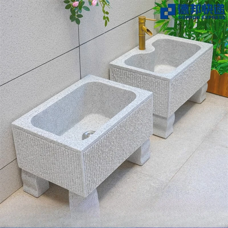 Stone carving mop pool outdoor courtyard stone sink marble car wash basin villa garden hand wash laundry pier
Stone carving mop pool outdoor courtyard stone sink marble car wash basin villa garden hand wash laundry pier