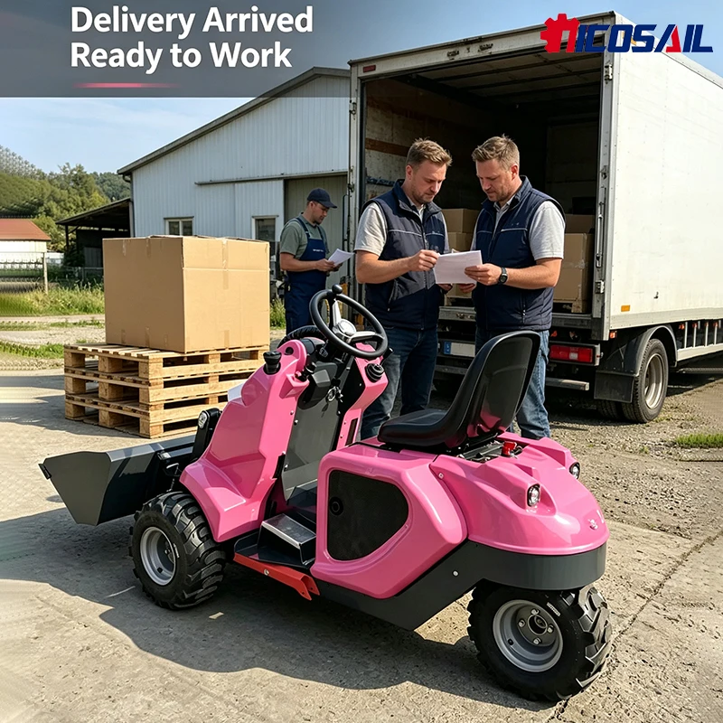 Mini Three Wheel Loader for Backyard Landscaping Farm Cleaning Snow Removal and Material Moving Skid Steer Loader
Mini Three Wheel Loader for Backyard Landscaping Farm Cleaning Snow Removal and Material Moving Skid Steer Loader