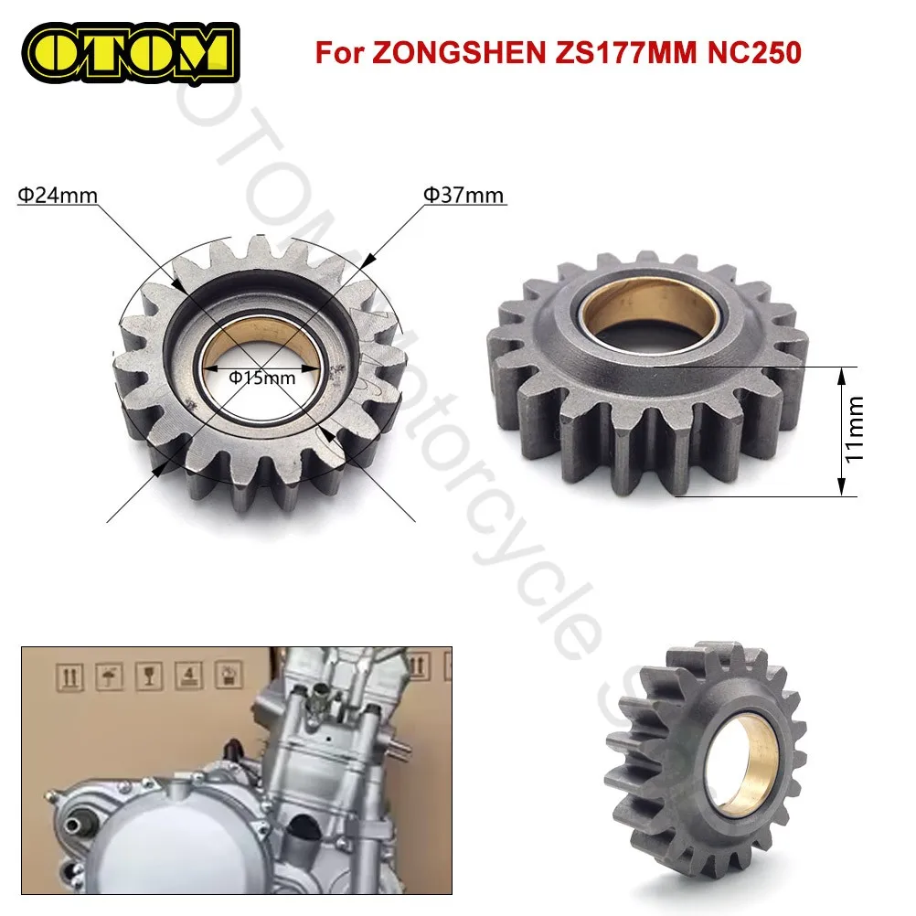 For ZONGSHEN ZS177MM NC250 Motorcycle Engine Starter Reduction Shaft Sleeve Double Gear KAYO KEWS HENGJIAN STN LONCIN BSE BRZ
For ZONGSHEN ZS177MM NC250 Motorcycle Engine Starter Reduction Shaft Sleeve Double Gear KAYO KEWS HENGJIAN STN LONCIN BSE BRZ