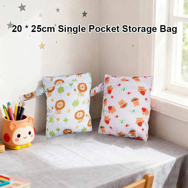 Waterproof Reusable Cloth Diaper Wet Dry Bag - Multifunction Baby Care Bag for Mom, Ideal for Wet Diapers & Baby Essentials
Waterproof Reusable Cloth Diaper Wet Dry Bag - Multifunction Baby Care Bag for Mom, Ideal for Wet Diapers & Baby Essentials