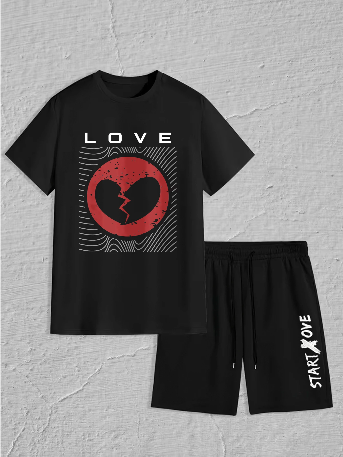 Мужской комплект 2025 Летний комплект мужской одежды с графическим принтом, новые мужские комплекты, комплект спортивной одежды, мужская одежда с круглым вырезом
Мужской комплект 2025 Летний комплект мужской одежды с графическим принтом, новые мужские комплекты, комплект спортивной одежды, мужская одежда с круглым вырезом