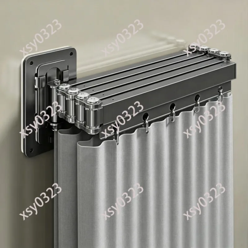 Folding Shower Curtain Waterproof Fabric, Self Adhesive Bathroom Partition for Wet and Dry Separation
Folding Shower Curtain Waterproof Fabric, Self Adhesive Bathroom Partition for Wet and Dry Separation