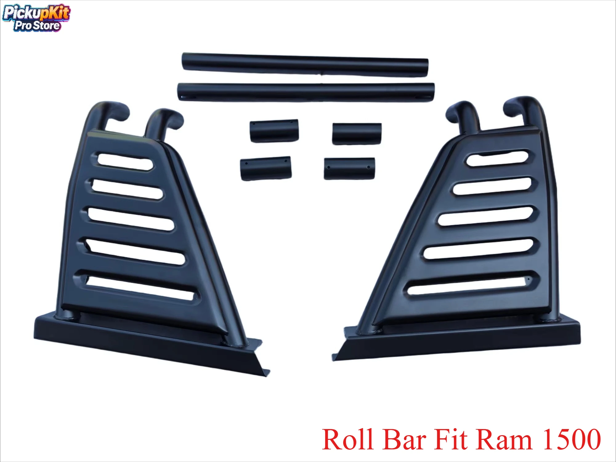 Hot Selling Black Steel Roll Bar for 4x4 Off-Road Pickup Truck Body Parts Fit Ram 1500
Hot Selling Black Steel Roll Bar for 4x4 Off-Road Pickup Truck Body Parts Fit Ram 1500