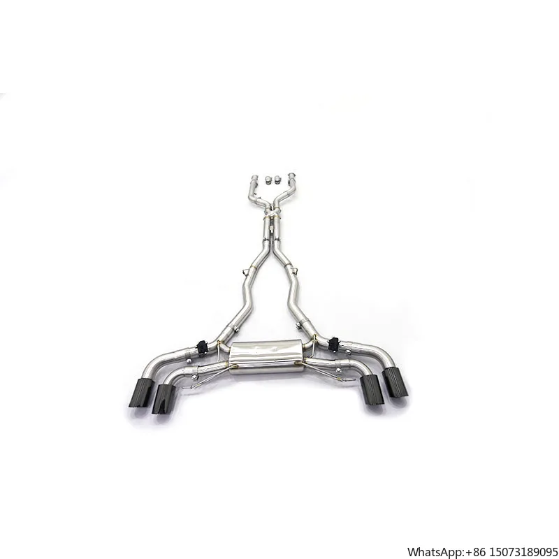 Высокопроизводительный клапан Valvetronic OEM из нержавеющей стали 304, Catback для выхлопных систем X5M/X6M F95/F96 4,4T 2020-2024 гг.
Высокопроизводительный клапан Valvetronic OEM из нержавеющей стали 304, Catback для выхлопных систем X5M/X6M F95/F96 4,4T 2020-2024 гг.