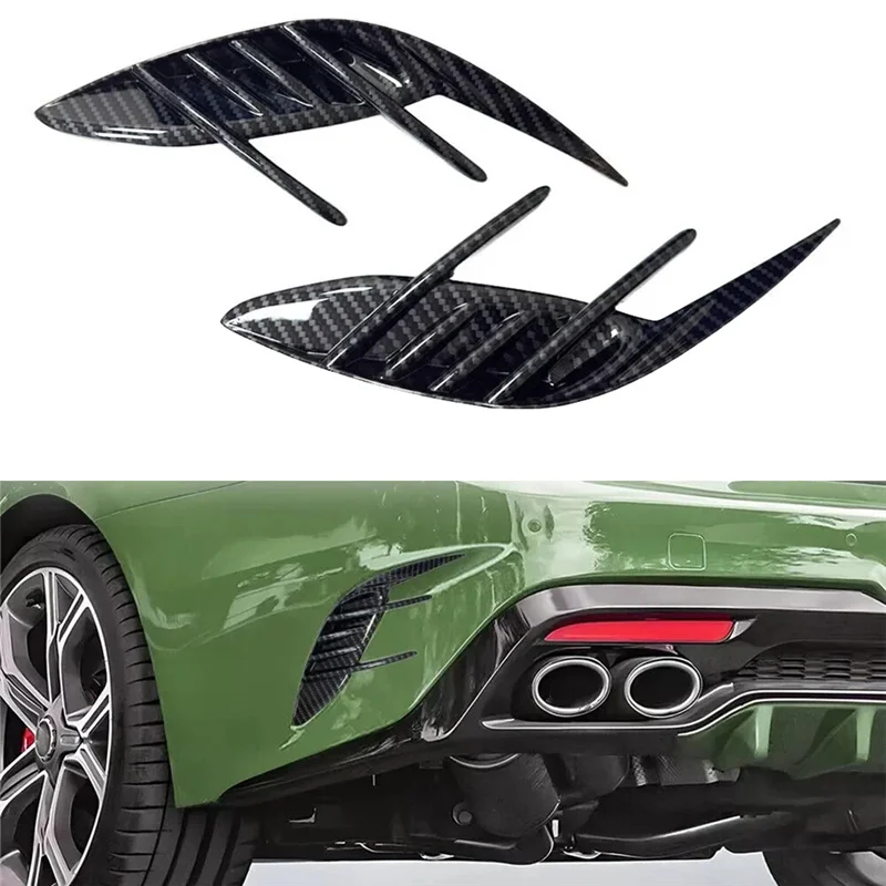 1 Pair Car Rear Bumper Side Vent Grille Decorative Cover Spoiler For Kia Stinger 2017-2023 Auto Parts
1 Pair Car Rear Bumper Side Vent Grille Decorative Cover Spoiler For Kia Stinger 2017-2023 Auto Parts