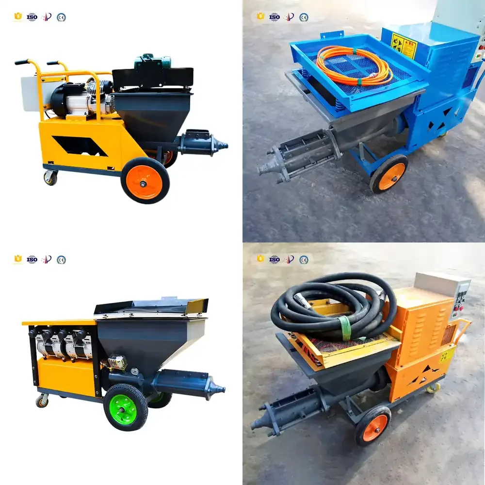 Hot Sale Engine-Powered Electric Cement Plaster Spraying Machine Tube Mortar Spray Sand Sprayer
Hot Sale Engine-Powered Electric Cement Plaster Spraying Machine Tube Mortar Spray Sand Sprayer