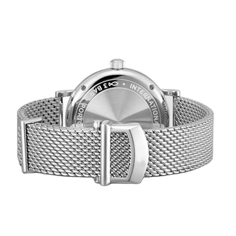 Wristband Folding Clasp Stainless Steel Replacement Wrist Watch Band watchband Milanese Strap Bracelet For IWC Portofino Series
Wristband Folding Clasp Stainless Steel Replacement Wrist Watch Band watchband Milanese Strap Bracelet For IWC Portofino Series