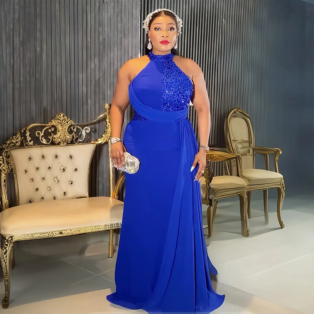 Элегантные африканские платья с блестками для женщин, вечернее платье с лямкой на шее для свадебной вечеринки, Анкара Дашики, африканская одежда, турецкое платье-кафтан
Элегантные африканские платья с блестками для женщин, вечернее платье с лямкой на шее для свадебной вечеринки, Анкара Дашики, африканская одежда, турецкое платье-кафтан