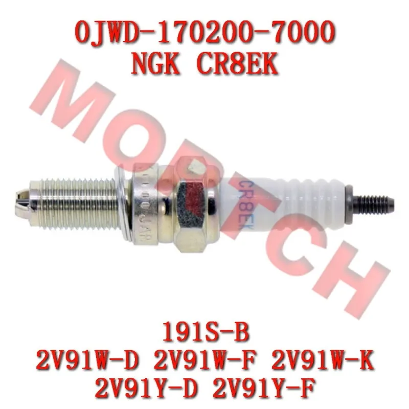 Свеча зажигания CR8EK 0JWD-170200-7000 CFMoto CForce ZForce 600 625 800XC 850XC 1000 Touring 191S-B 2V91W-D 2V91W-F 2V91Y-D 2V91Y-F
Свеча зажигания CR8EK 0JWD-170200-7000 CFMoto CForce ZForce 600 625 800XC 850XC 1000 Touring 191S-B 2V91W-D 2V91W-F 2V91Y-D 2V91Y-F