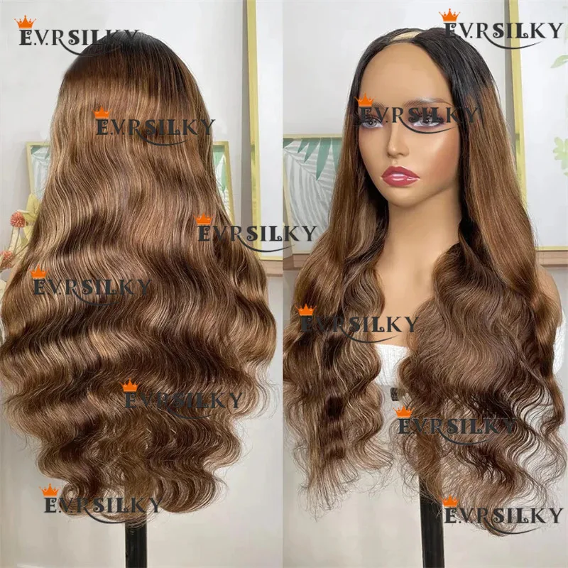 Ombre Brown UV Part wig Comfortable Beautiful Fashion Loose Wave 100% real hair easy to use suitable for beginners
Ombre Brown UV Part wig Comfortable Beautiful Fashion Loose Wave 100% real hair easy to use suitable for beginners