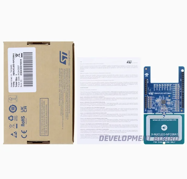 1 шт./лот X-NUCLEO-NFC08A1 плата расширения устройства чтения карт NFC на базе ST25R3916m, 100% новый оригинал
1 шт./лот X-NUCLEO-NFC08A1 плата расширения устройства чтения карт NFC на базе ST25R3916m, 100% новый оригинал