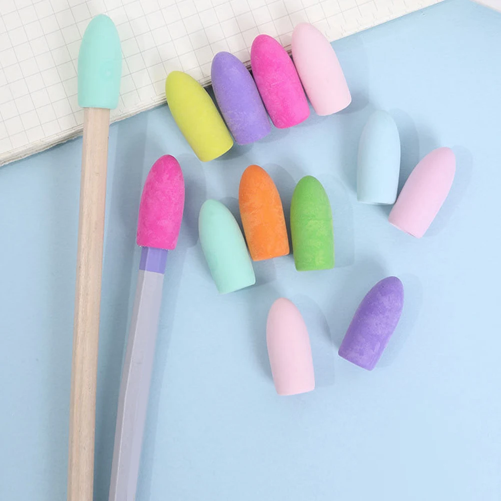 150Pcs Cute Pencil Eraser Caps Colorful Tpr Extenders for School Office Stationery Supplies Students Gifts
150Pcs Cute Pencil Eraser Caps Colorful Tpr Extenders for School Office Stationery Supplies Students Gifts
